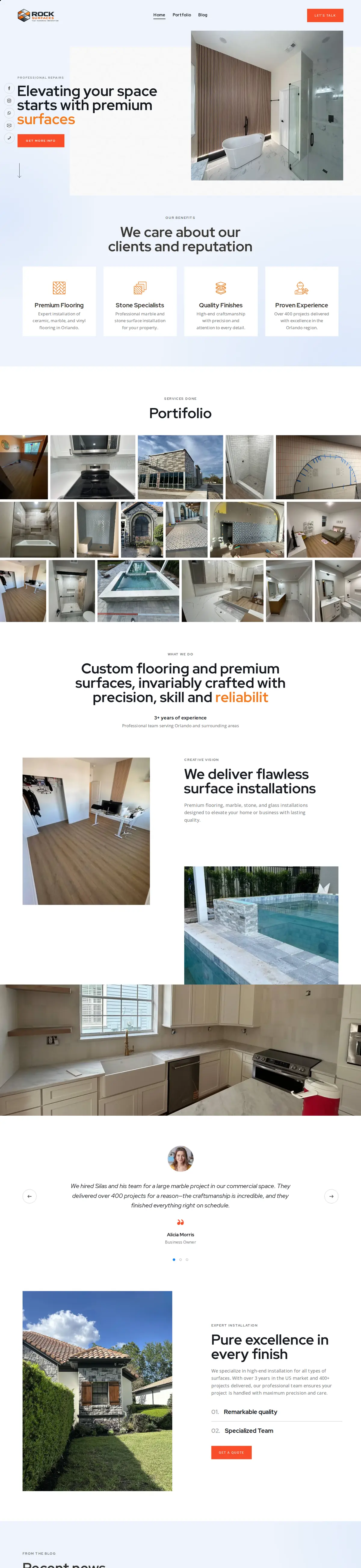 Rock Surfaces Solutions